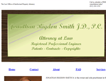 Tablet Screenshot of jrsmithlaw.com